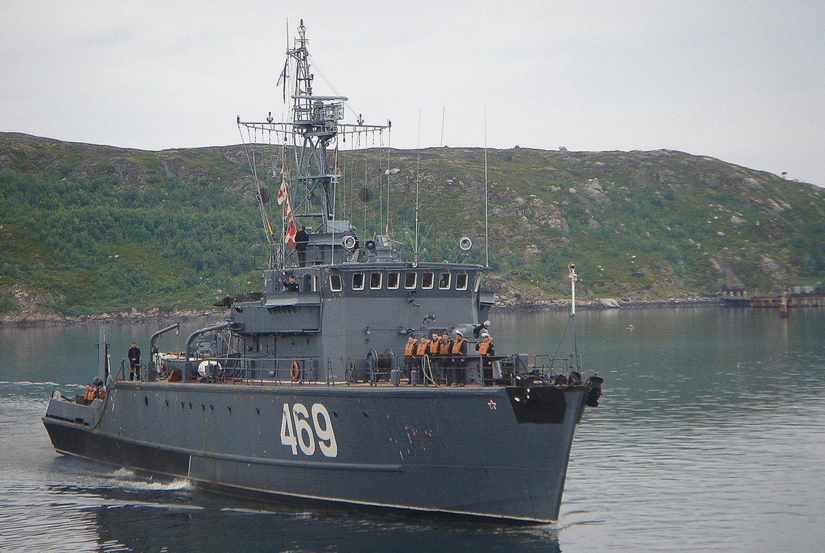 Базовый тральщик проекта 12650