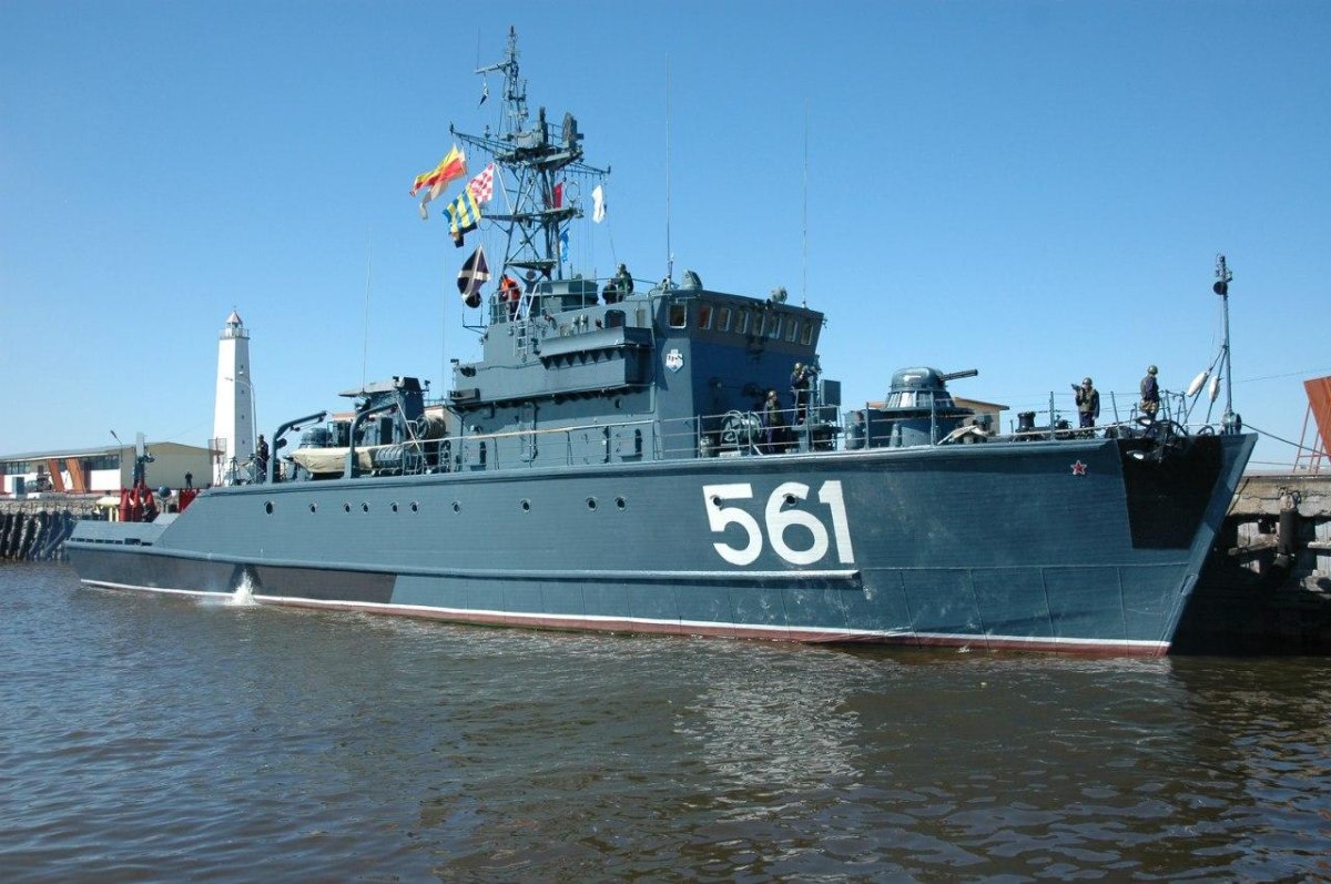 1265 Яхонт базовый тральщик