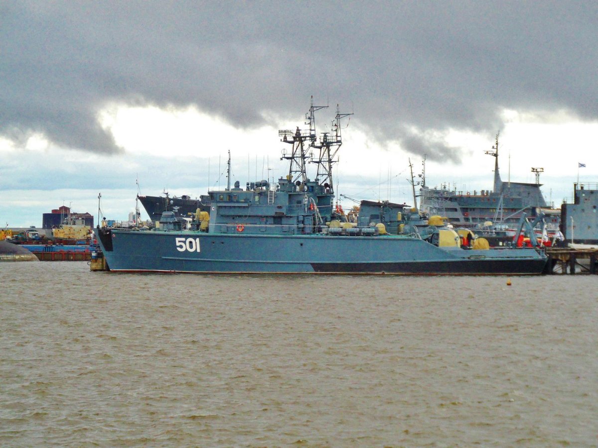 Базовый тральщик проекта 1265 Яхонт