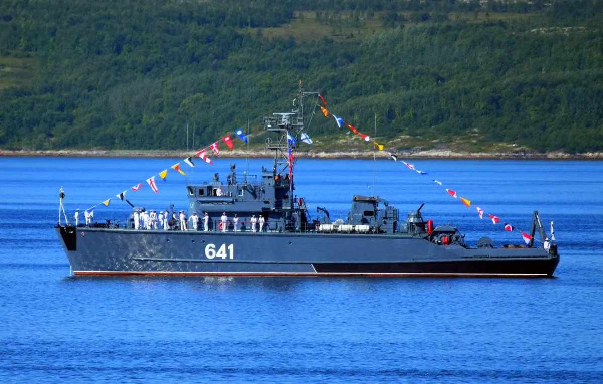 1265 Яхонт базовый тральщик