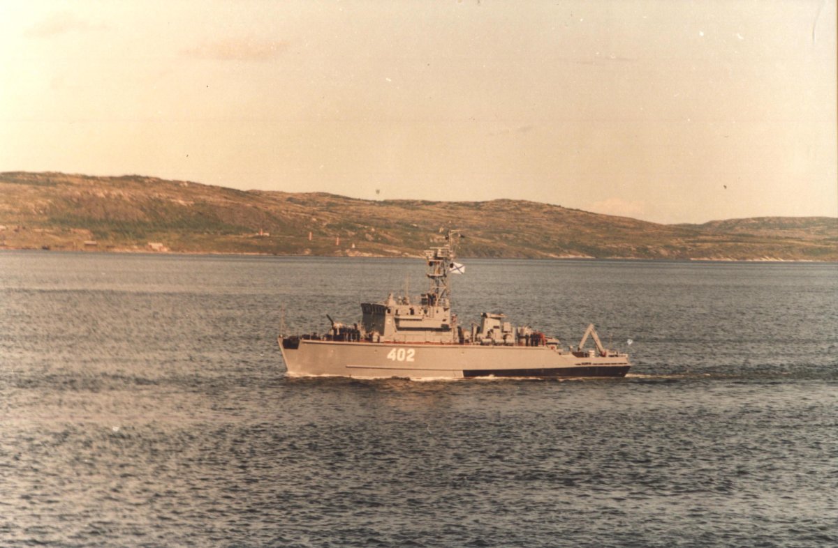 Базовый тральщик Полярный