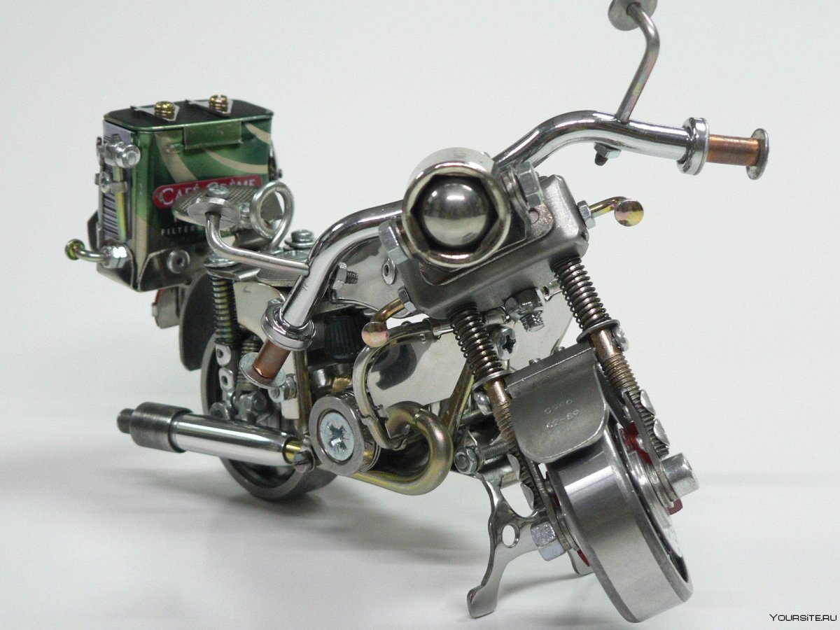 Модельки мотоциклов из металла