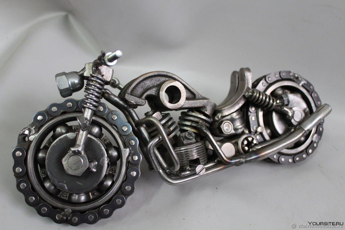 Мотоцикл из подшипников