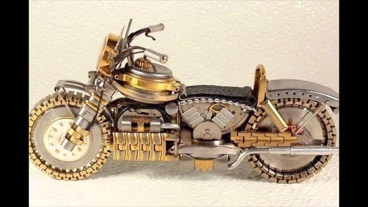 Мотоциклы из деталь