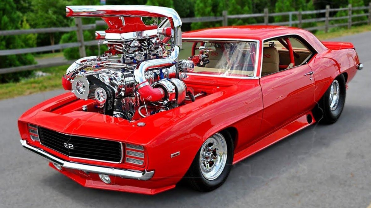 Чарджер 1969 суперчарджер