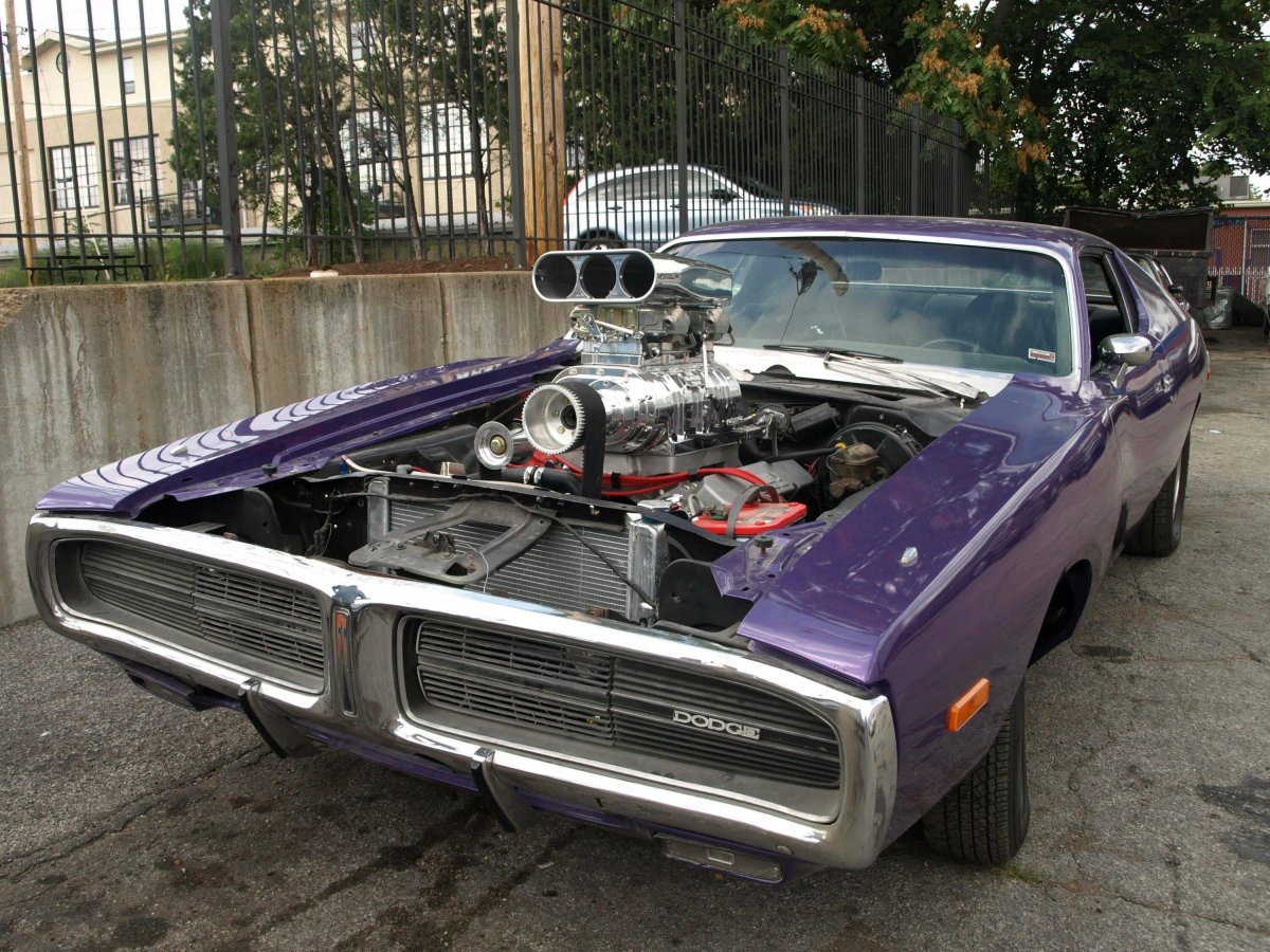 Чарджер 1969 суперчарджер