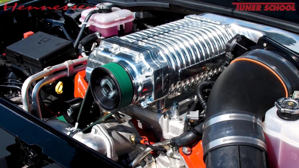 Додж Челленджер демон мотор