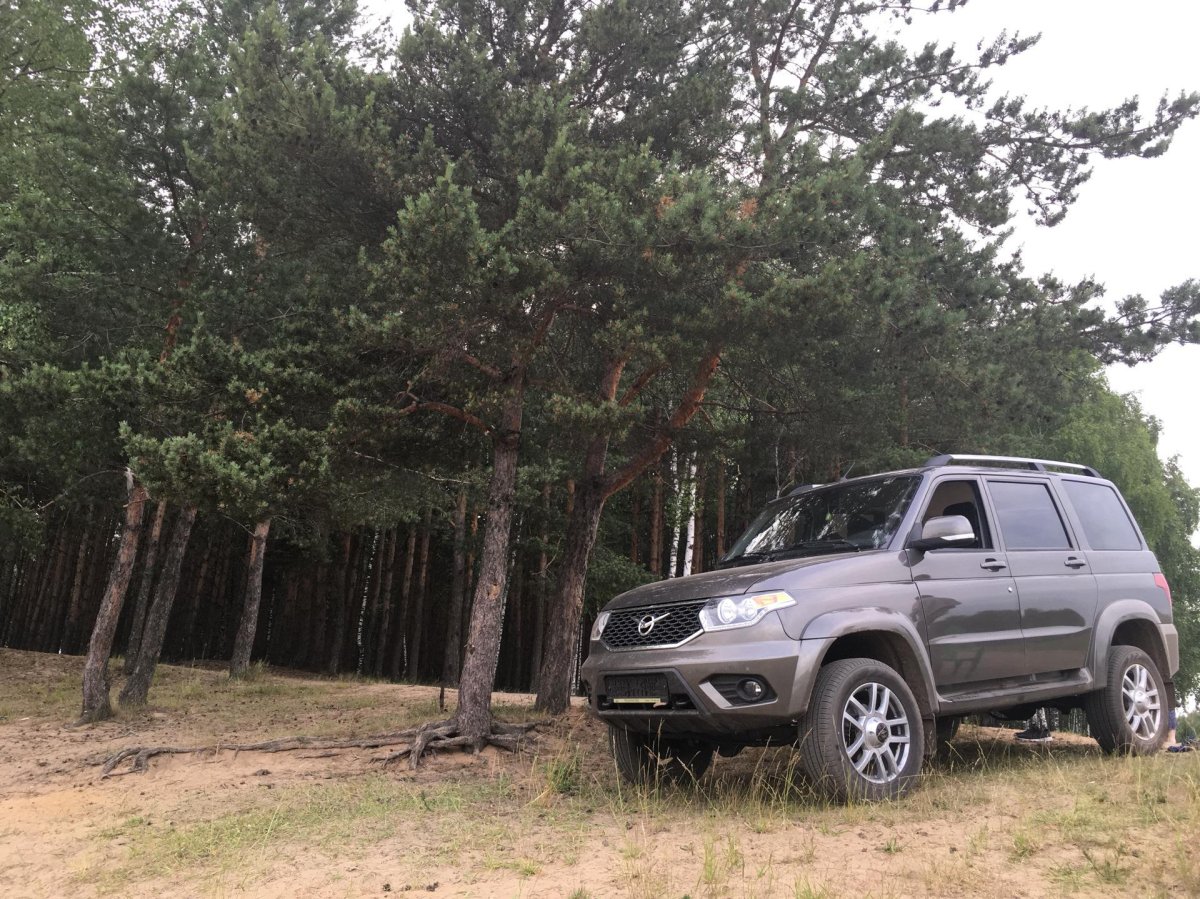 Полный привод УАЗ Патриот