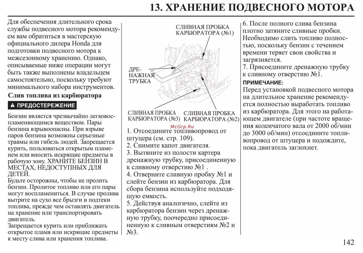 Редуктор Honda bf30