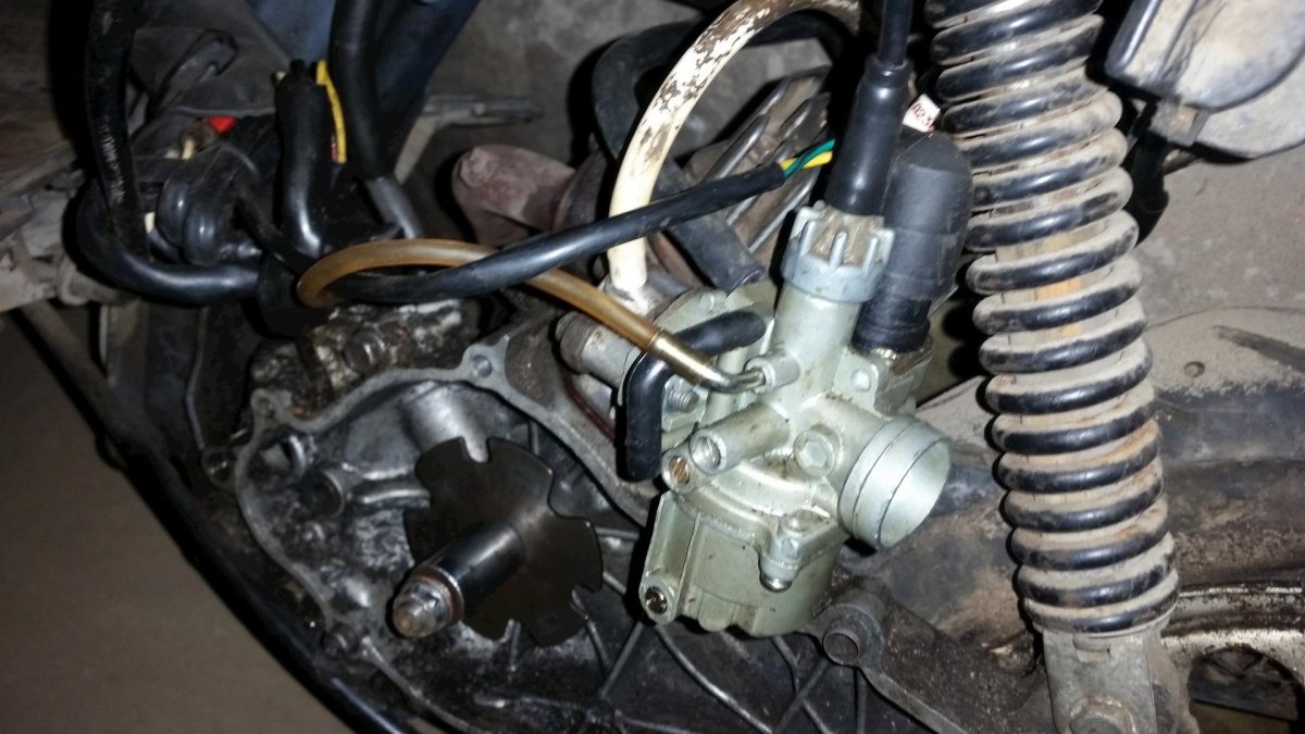 Honda Dio 27 карбюратор шланги