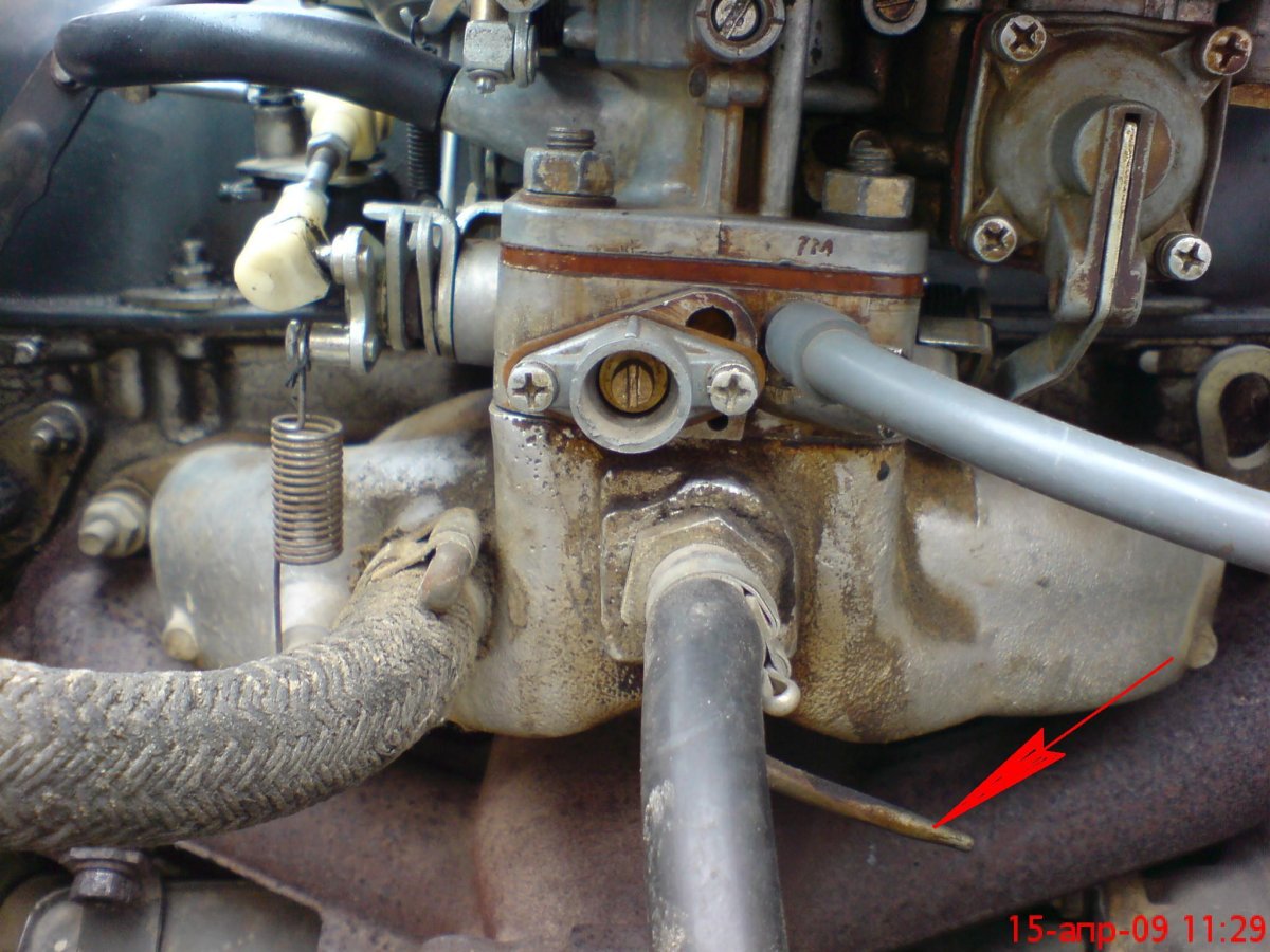 Впускной коллектор 2107 карбюратор