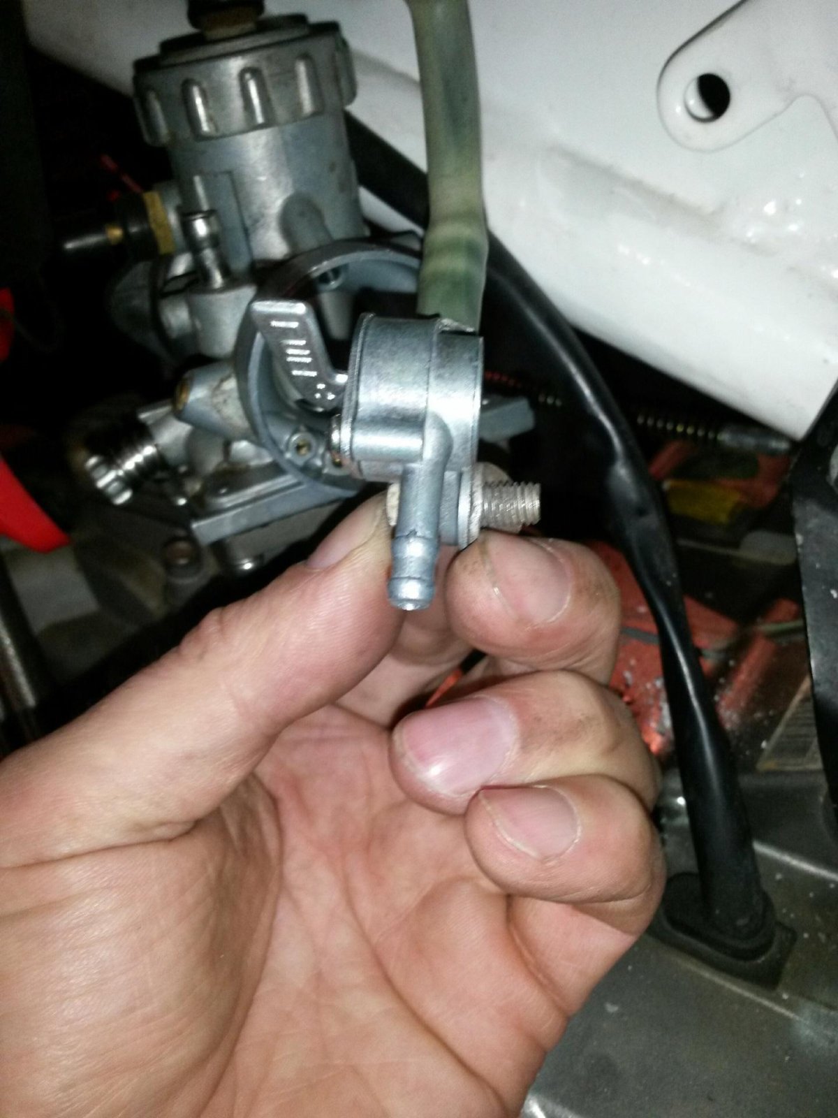 Топливный кран мотолэнд 250