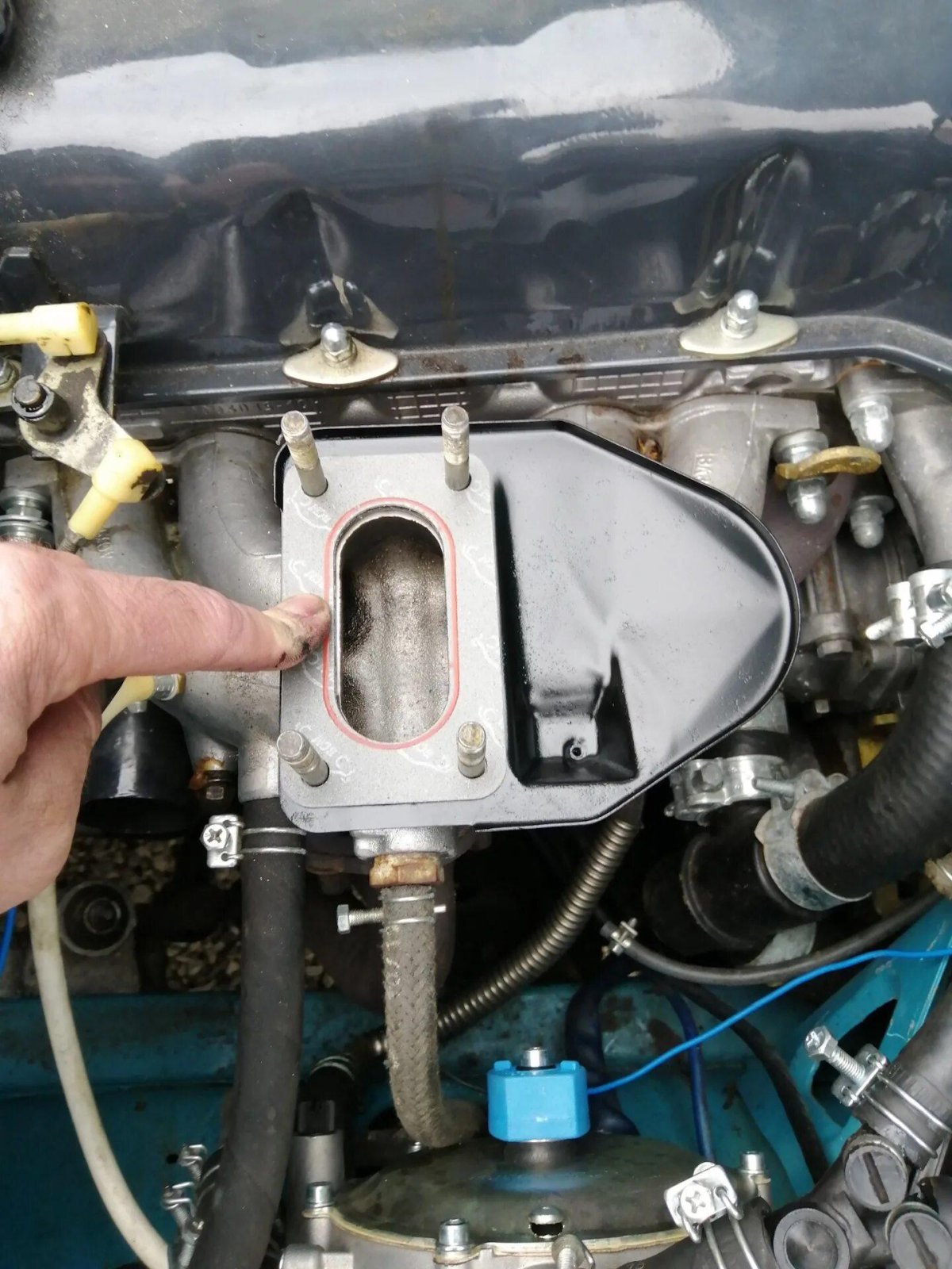 Тепловой экран под карбюратор ВАЗ классика