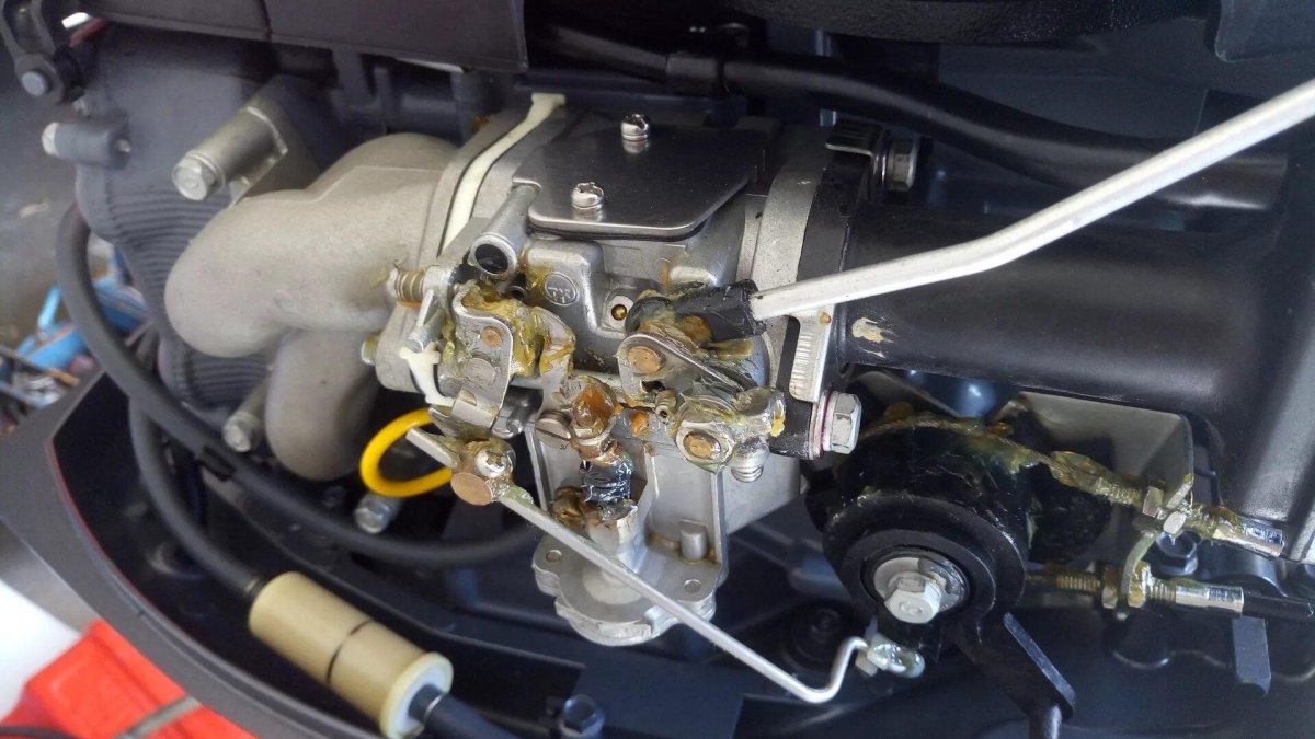 Карбюратор на Yamaha 9.9