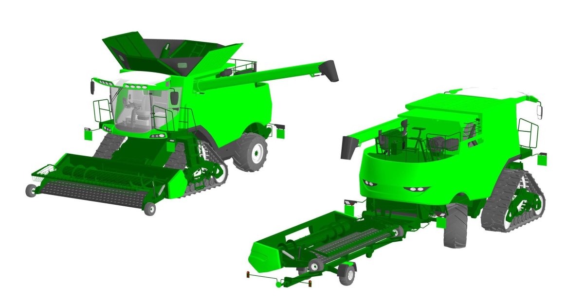 Комбайн с760