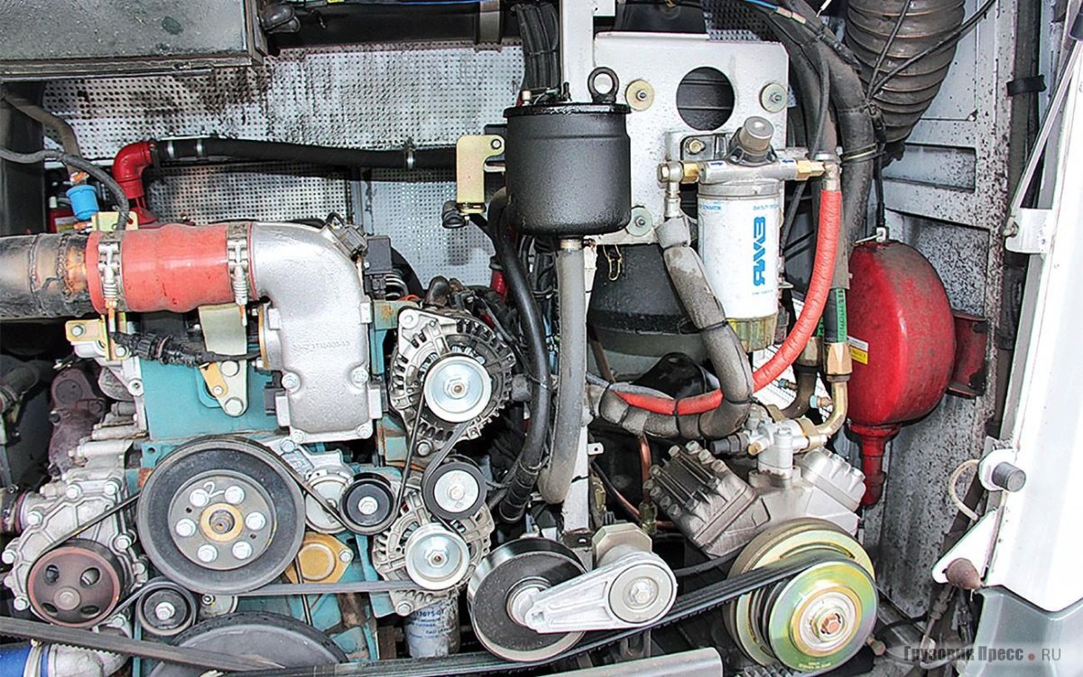 ЛИАЗ 5292 мотор ЯМЗ