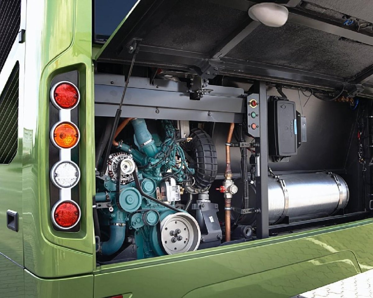 Volvo b12 внутри