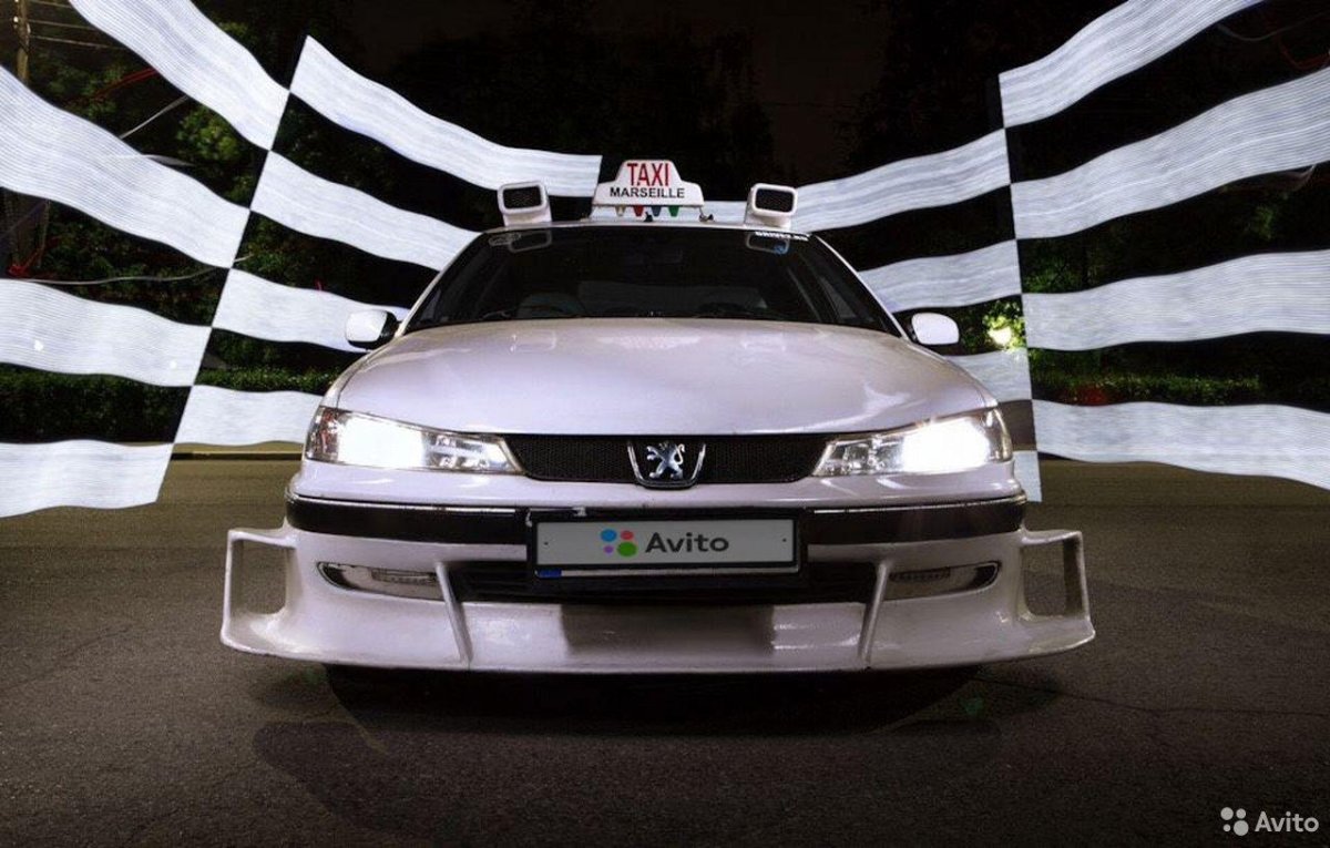 Пежо 406 такси 3
