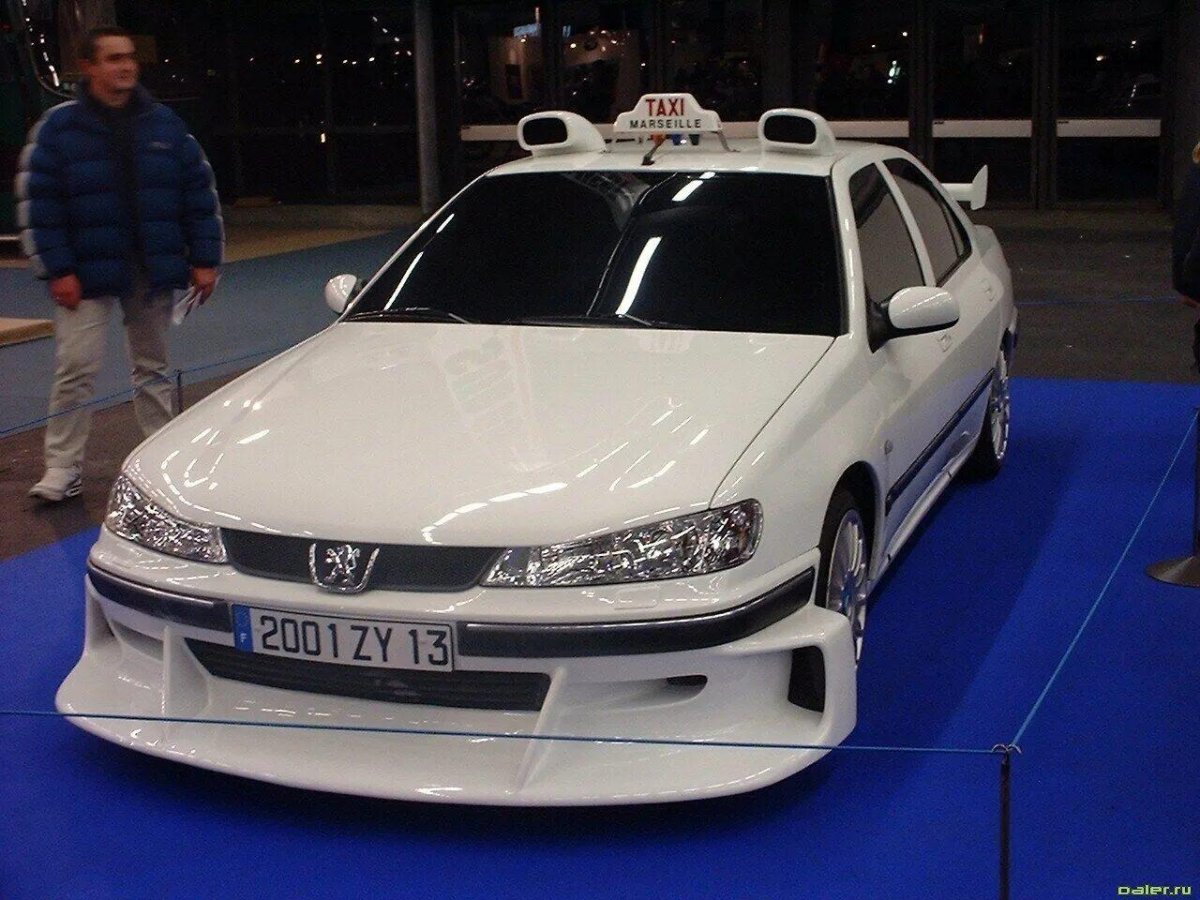 Пежо 406 такси 1