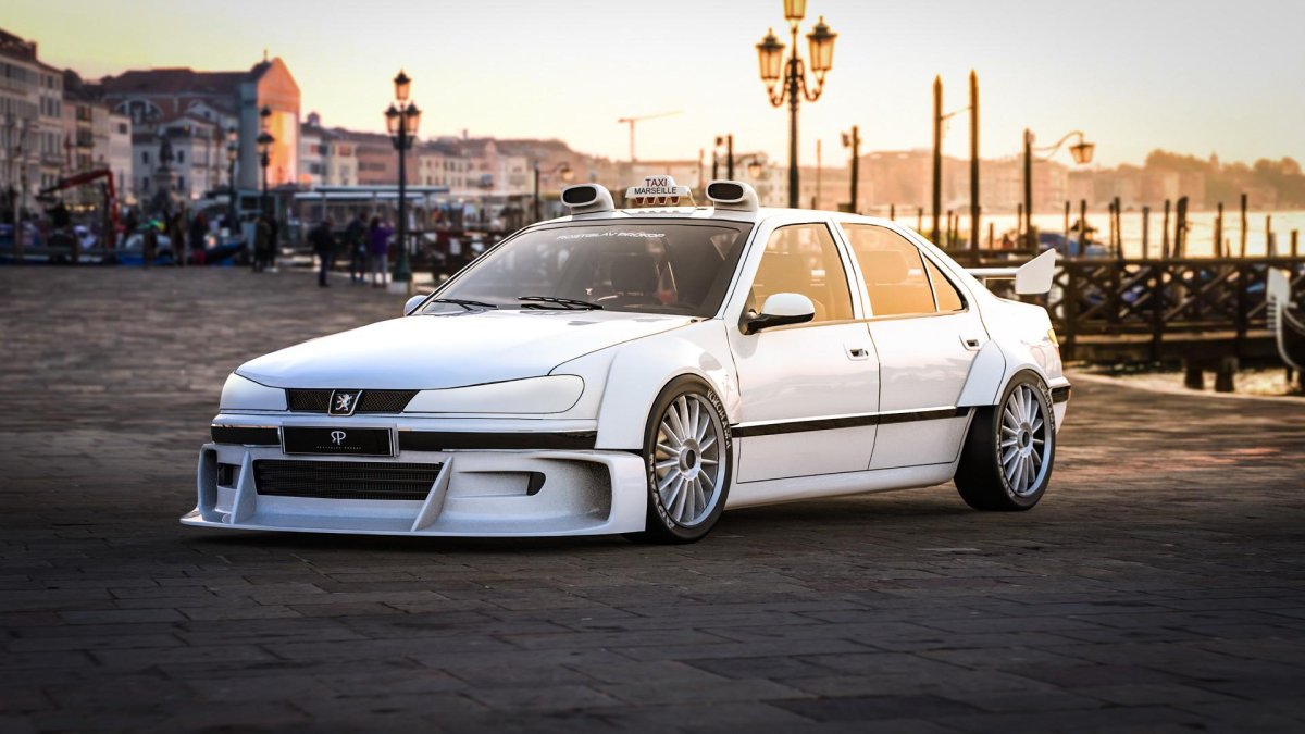 Пежо 407 такси