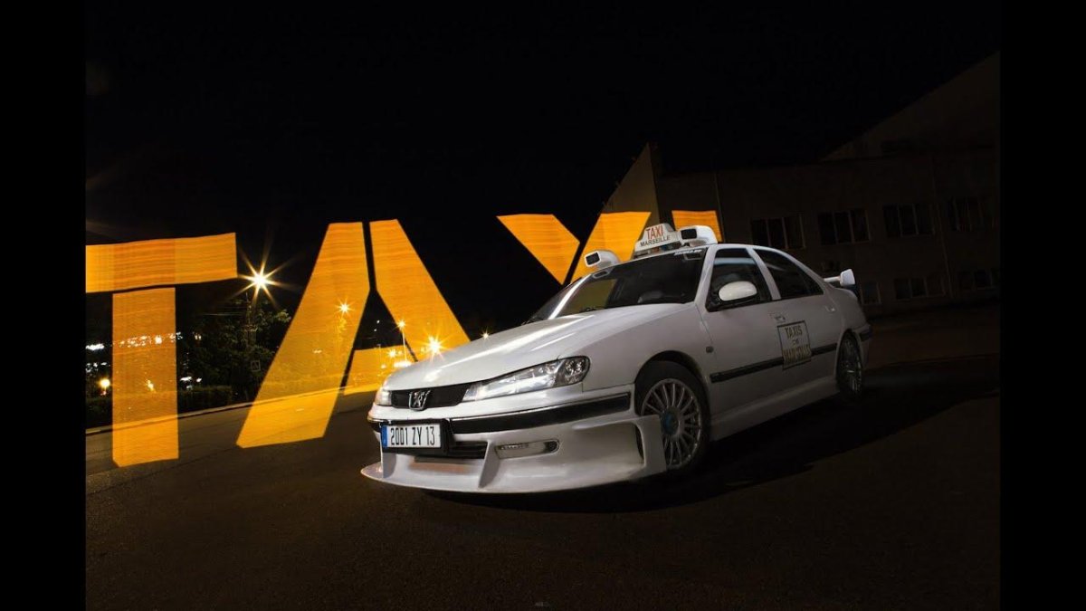 Peugeot 406 такси Марсель