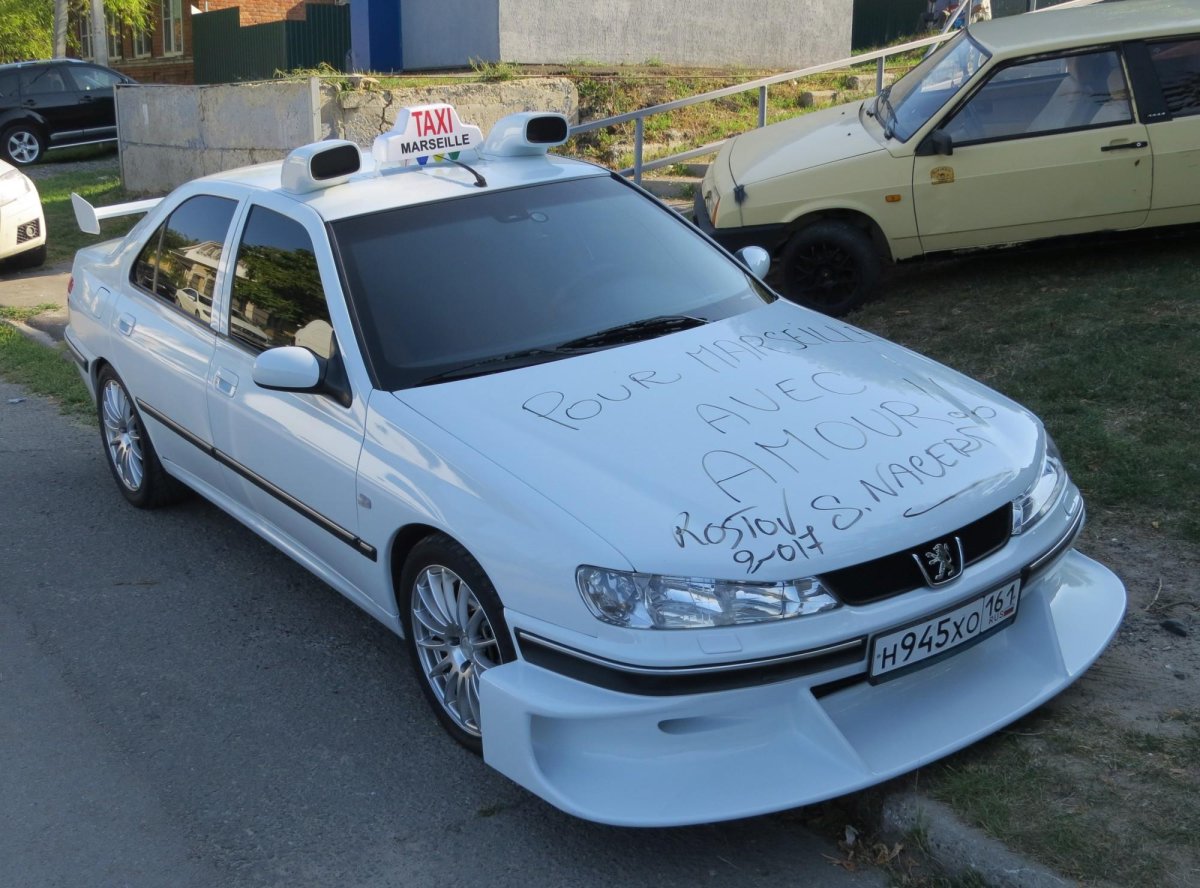 Peugeot 406 такси Марсель