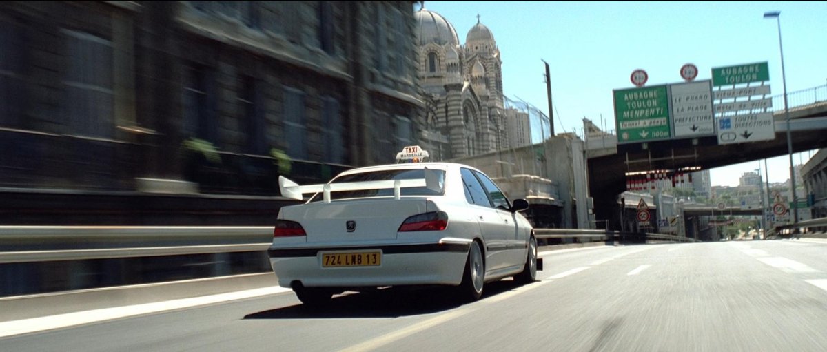 Пежо 406 такси Марсель