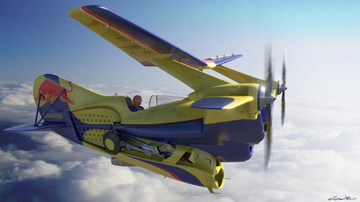 Биплан концепт