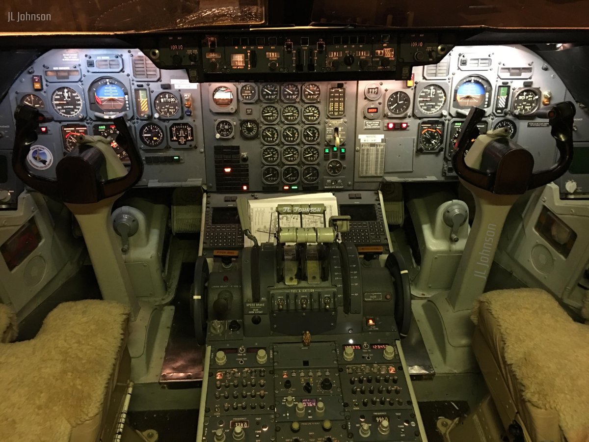 Lockheed l-1011 Tristar кабина