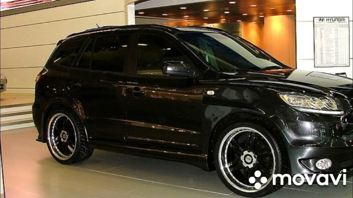 Тюнингованный Санта Фе 2