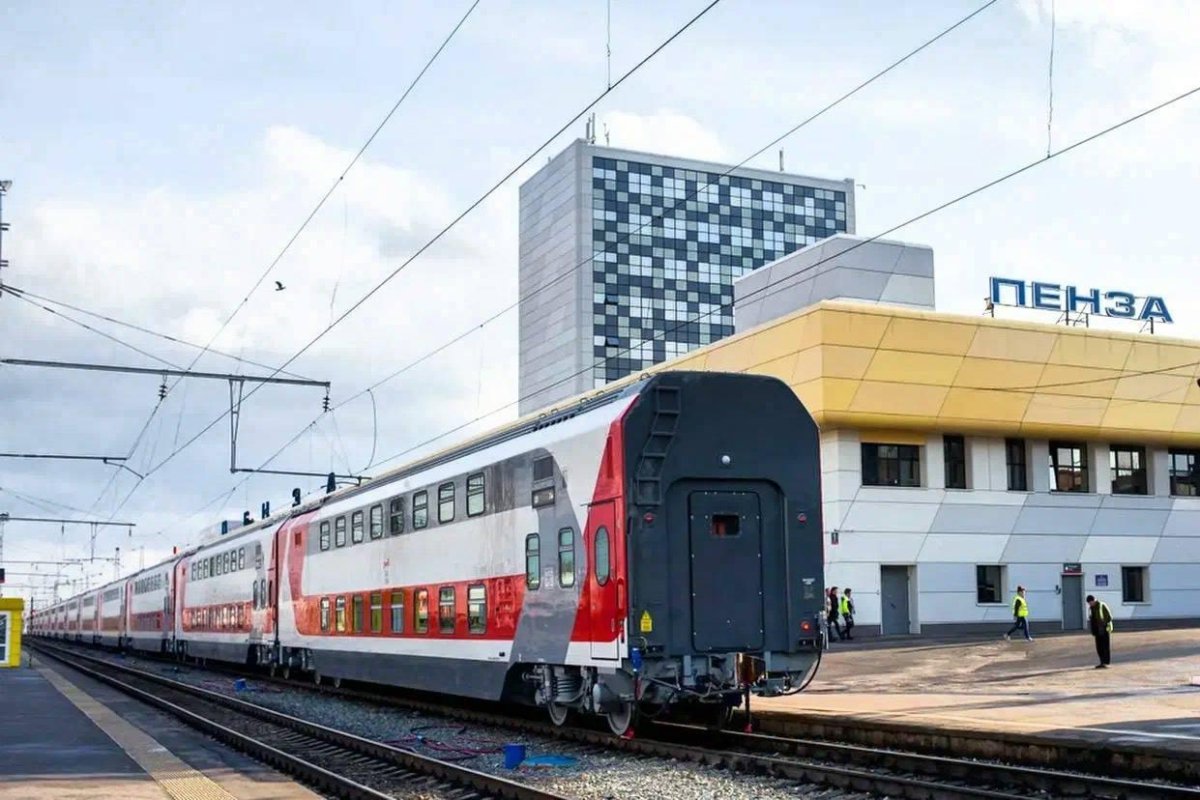 Сура двухэтажный поезд Пенза