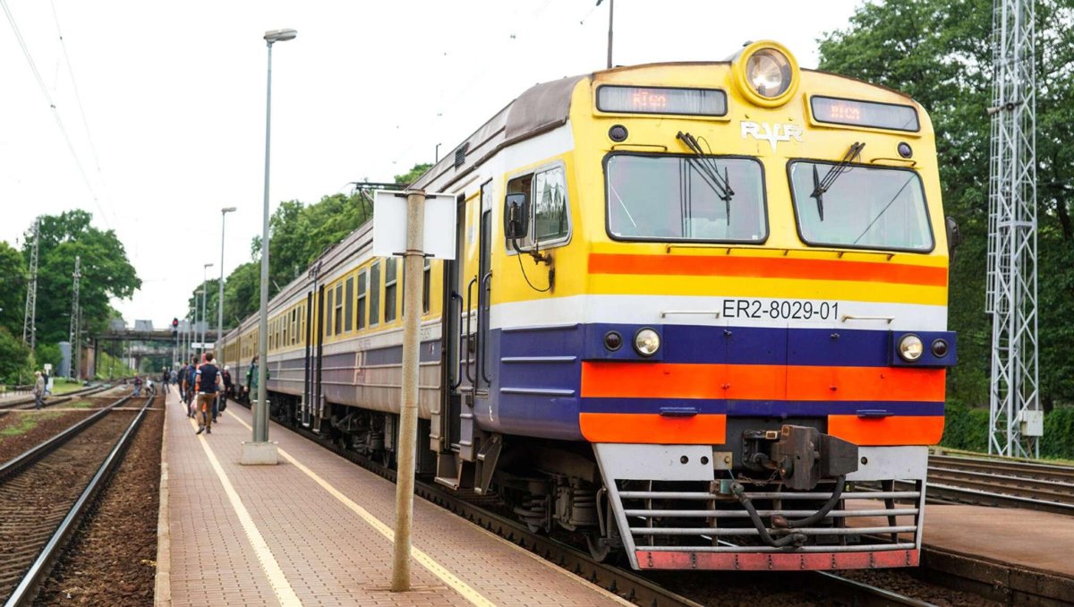 Электричка Рига Юрмала