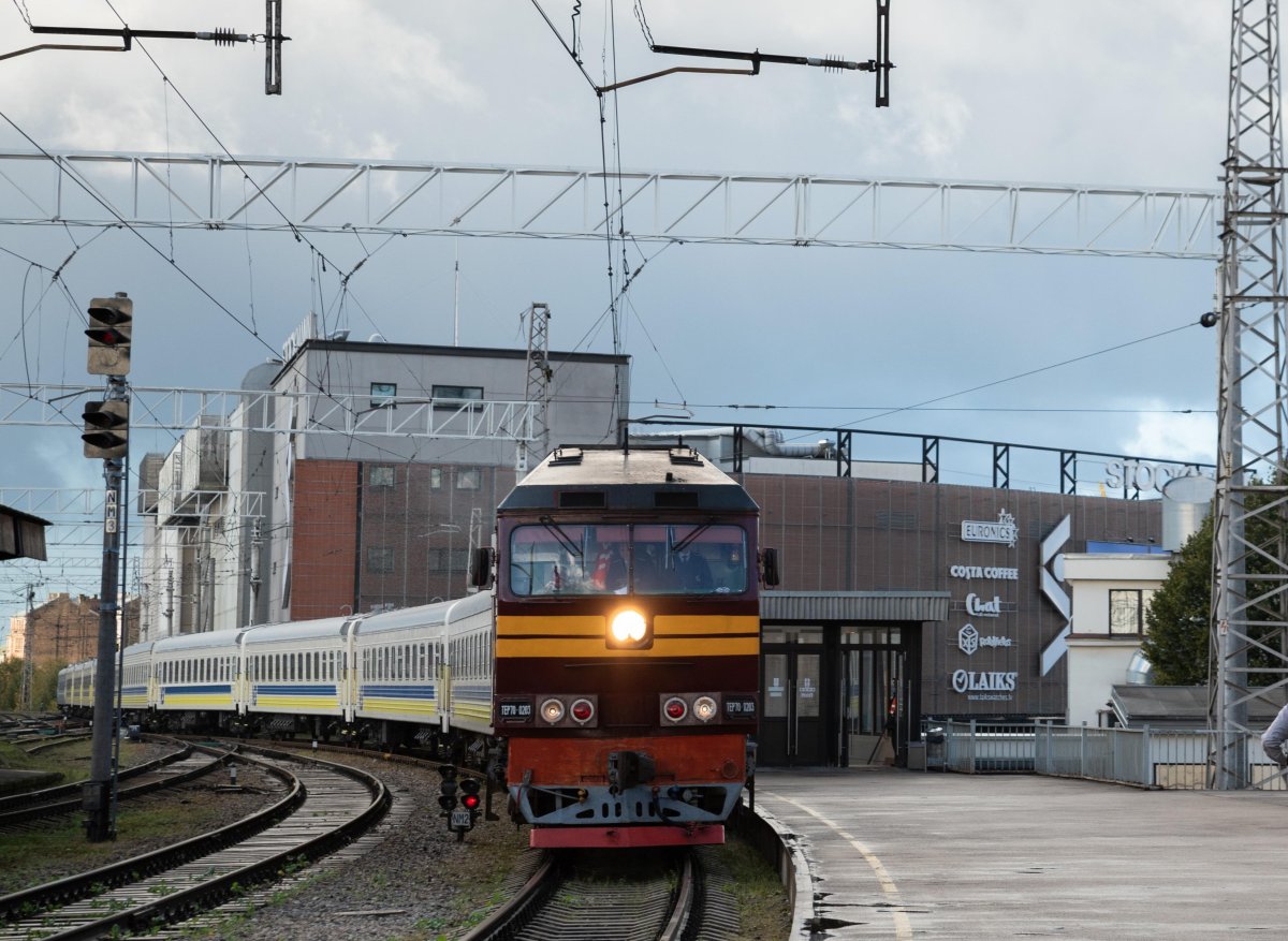 Поезд Киев Рига