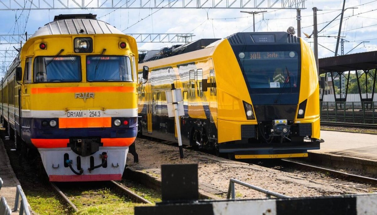 Поезда Латвии