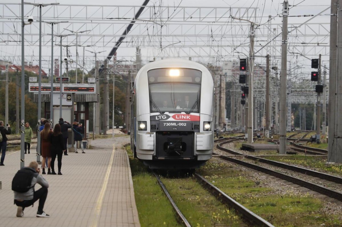 Поезд Рига Вильнюс