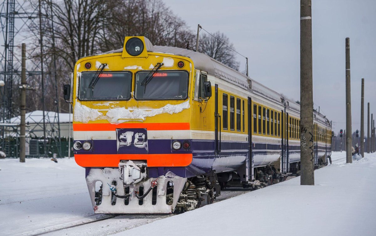 Электропоезда Латвии