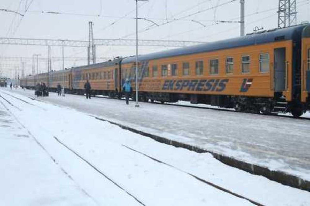 Фирменный поезд Рига Санкт-Петербург