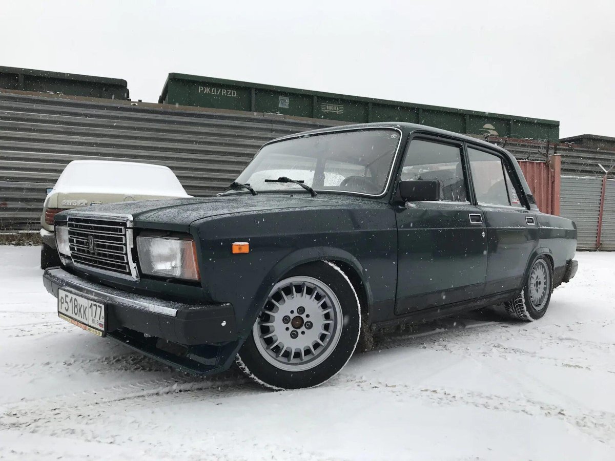 ВАЗ 2107 на дисках р13