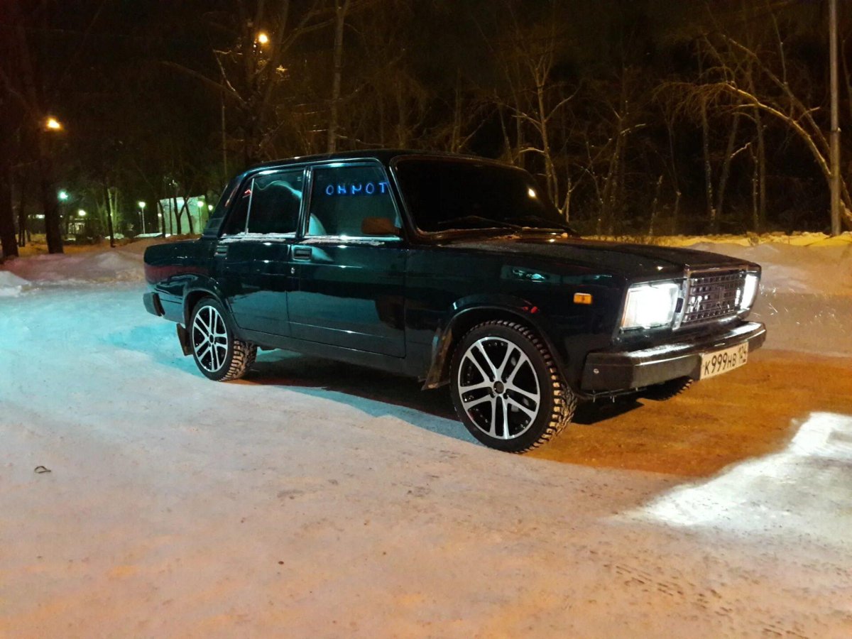 Рельсы на ВАЗ 2107 r16