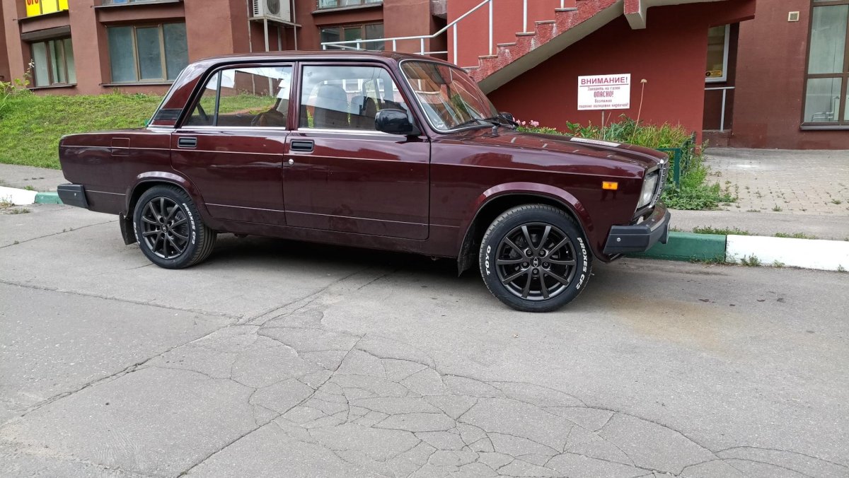 185/65 R15 на ВАЗ 2107