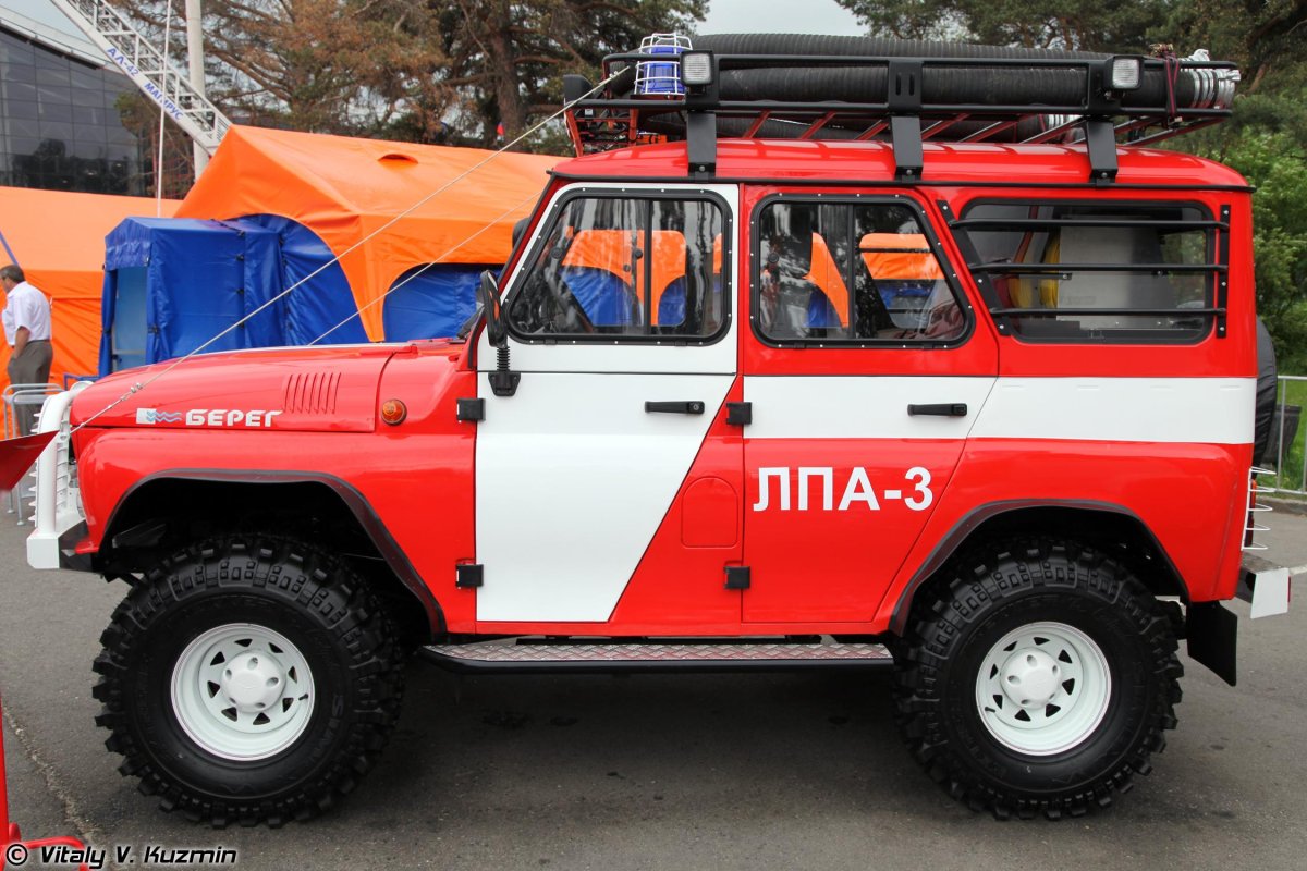 Лесопатрульный автомобиль ЛПА-3 на базе УАЗ-31519