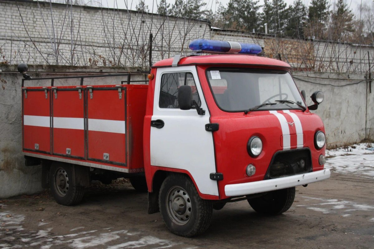 Пожарная цистерна УАЗ