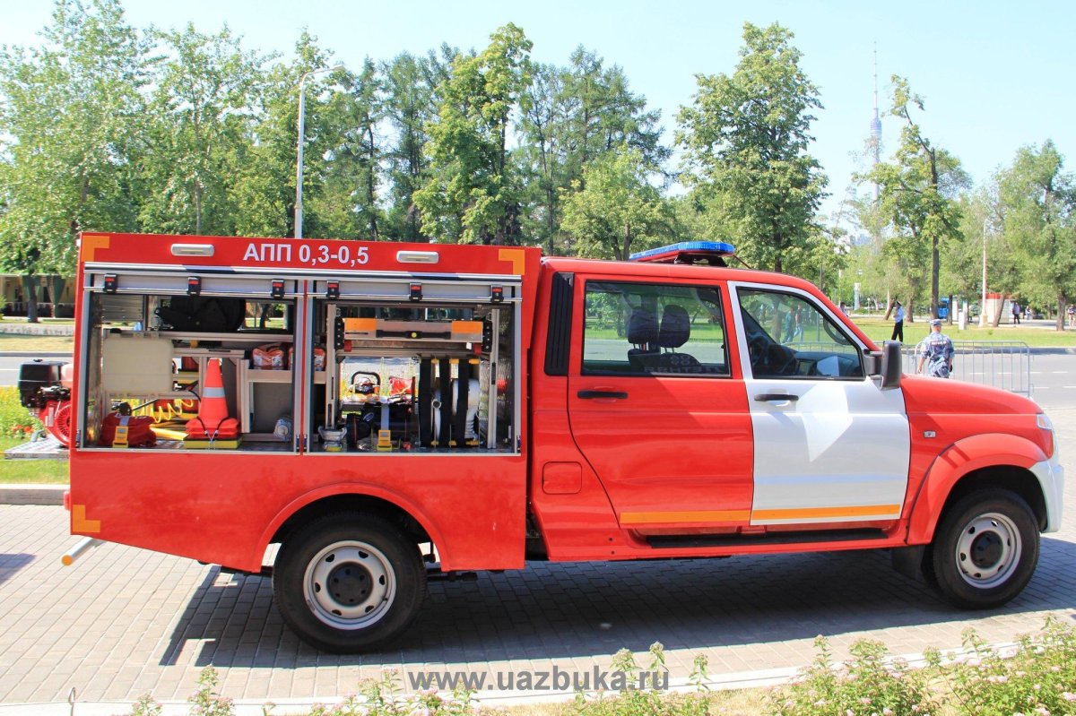Пожарный УАЗ 236382