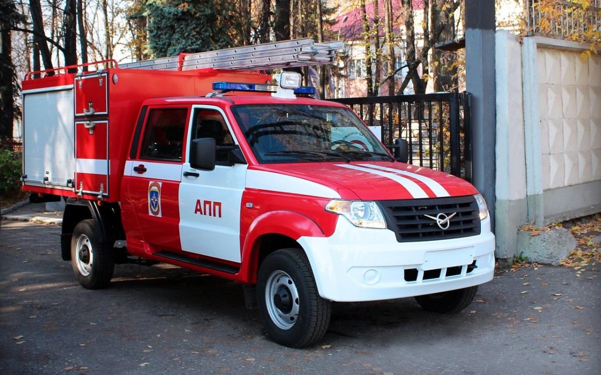 УАЗ профи апп пожарная машина