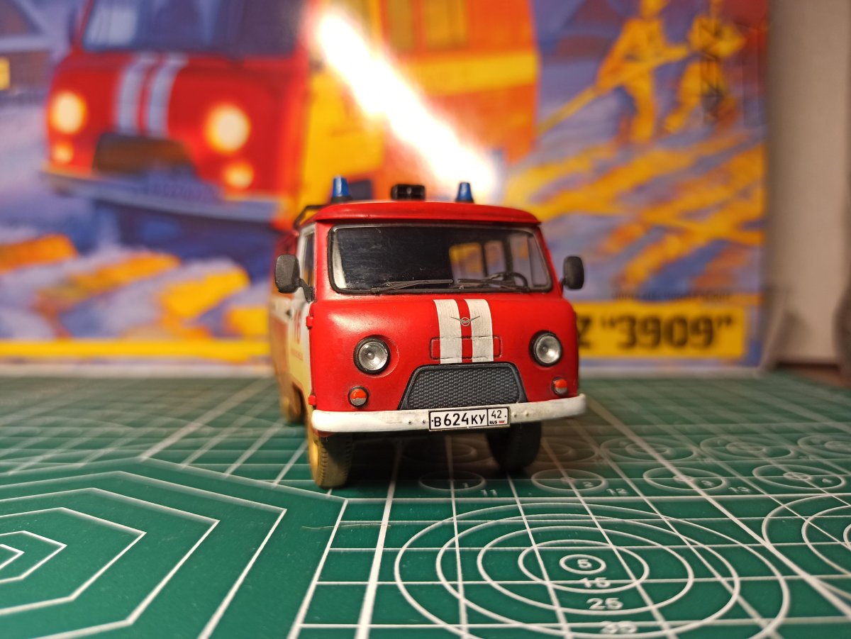 УАЗ 3909 пожарный