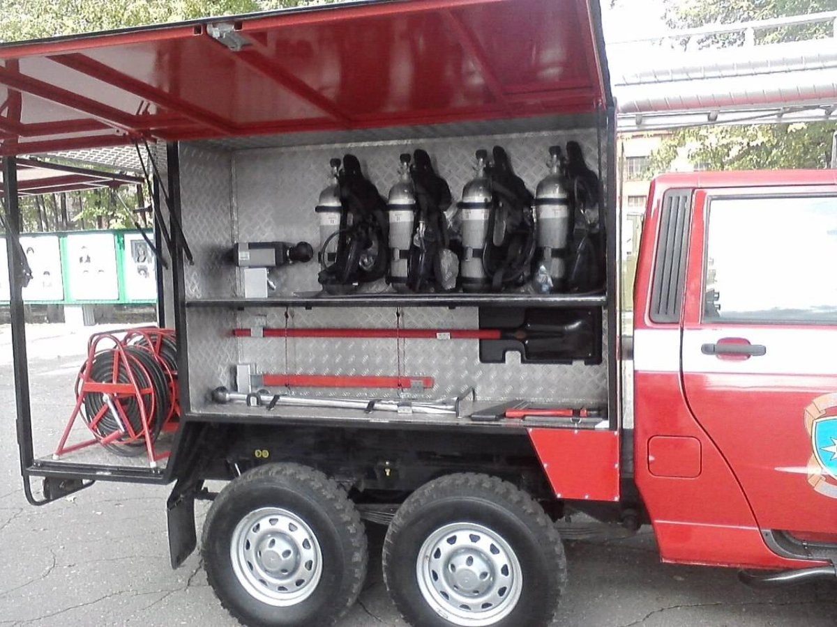 Пожарный УАЗ 236382