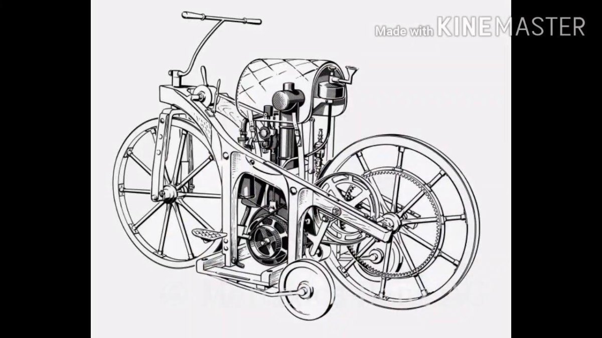 Готлиб Даймлер мотоцикл