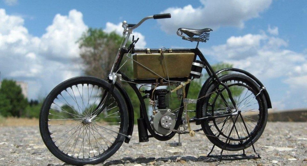 Лейтнер, мотоцикл "Россия" (1902)