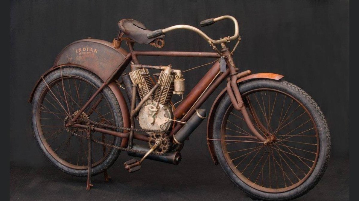 Мотоцикл Индиан 1901