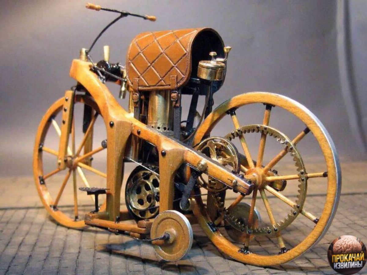 Daimler Reitwagen 1885 мотоцикл